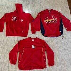 St Louis Cardinals Team Issued MLB Jacket, Sweatshirt, and Hoodie